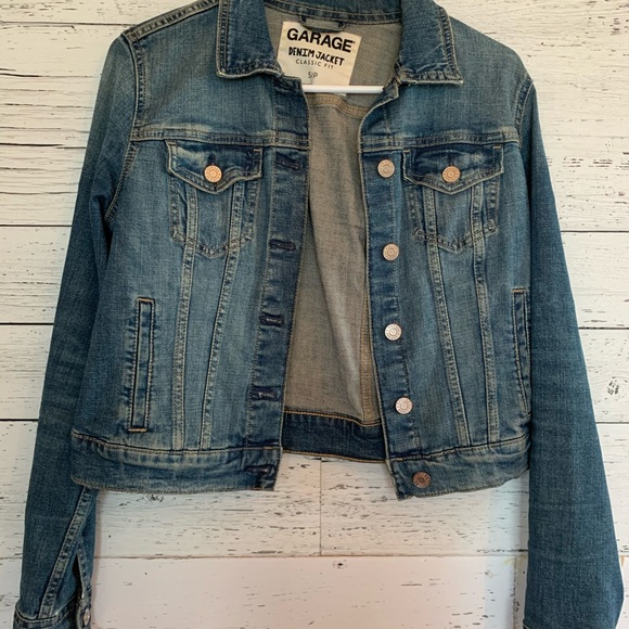 Garage Jackets & Blazers - jeans vest!
